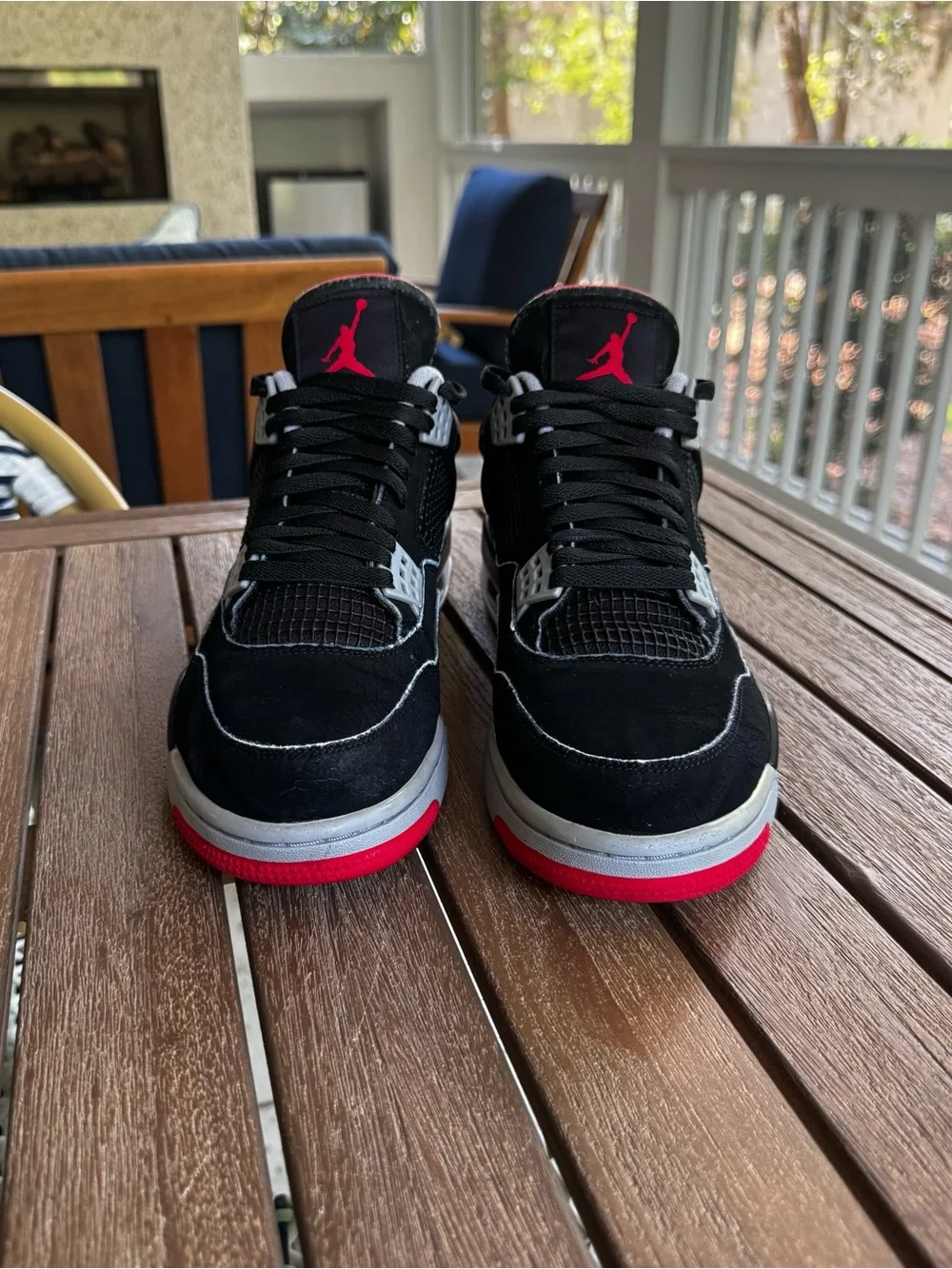 Jordan 4 Bred 2018. Size 10. No box.